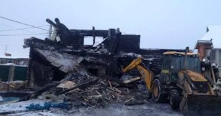 Демонтаж сгоревших зданий в Спасске-Дальнем | Сварной-Спс - снос после пожара от 1028 рублей